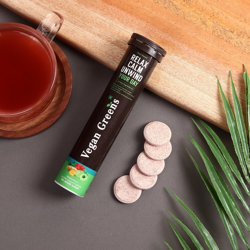 Relax Calm Unwind Your Day. Calm Stress & Regulate Mood, Relaxation in Body & Mind, Better Sleep, PMS Relief Support, Muscle Recovery, Regular Digestion.
