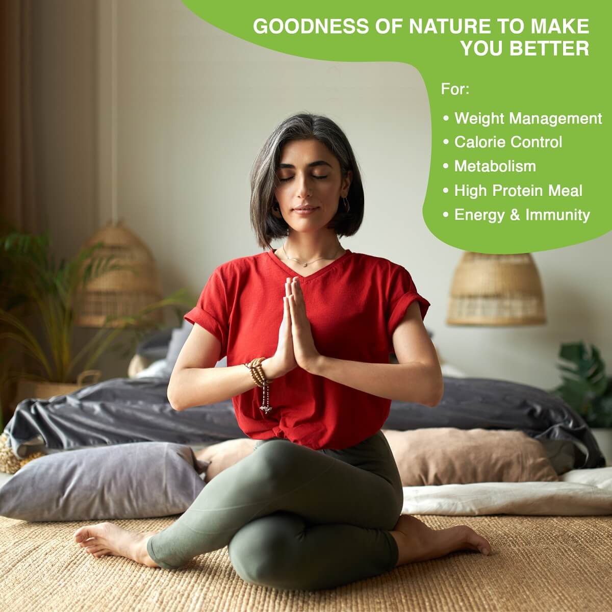 Women Diet All in One Meal in a Shake With Ayurvedic Herbs- Healthy Meal Replacement Shake For Weight Management, Calorie Control Metabolism & Immunity